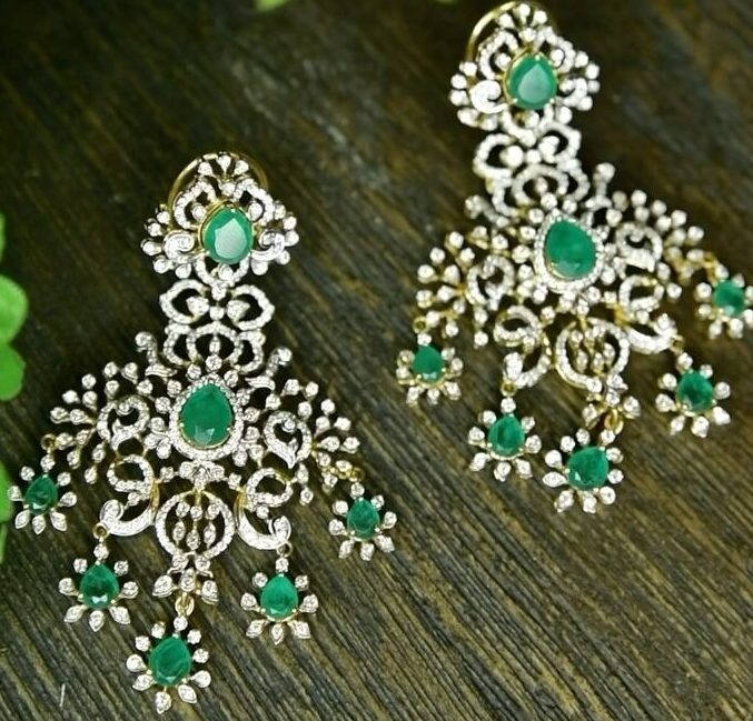 Diamond earrings Designs